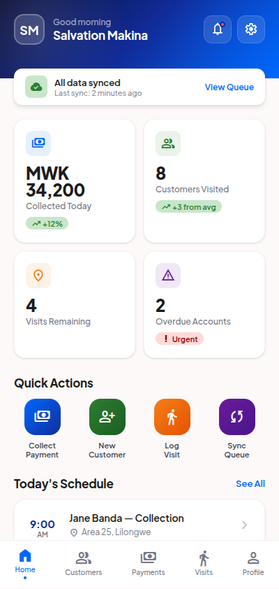 PAYGO Field Agent App